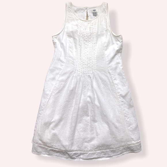 Old Navy Dresses & Skirts - Old Navy White Cotton Dress Size Small